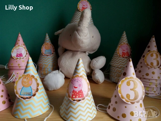 Покани, банер за рожден ден, Пепа Пиг  / Peppa Pig, снимка 5 - Покани - 53189230