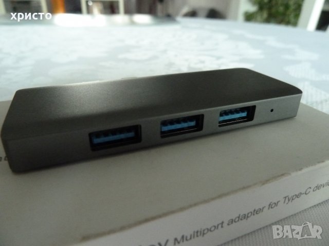 USB-C хъб за новите Macbook pro нов, снимка 3 - Други - 39055259