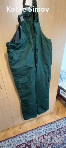 Зимен /топъл/работен полугащеризон, снимка 3 - Якета - 53271529