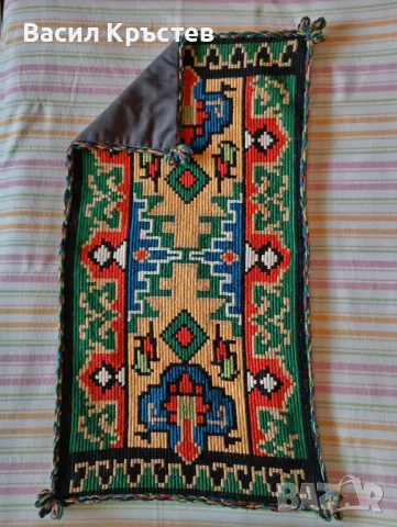 Ковьори "Българска бродерия", - Плетива на 1 кука, - Родопски терлици, от стари времена, снимка 5 - Антикварни и старинни предмети - 50036179