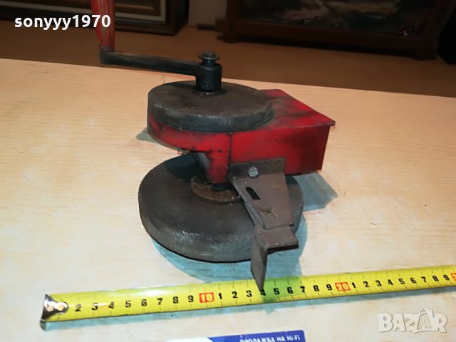 АНТИК-ръчен шмиргел 0107212014, снимка 8 - Антикварни и старинни предмети - 33393615