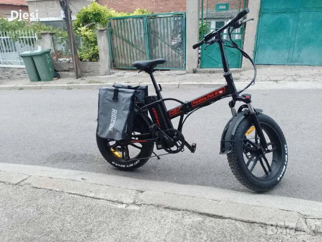 Електрическо сгъваемо колело , снимка 4 - Велосипеди - 48456288