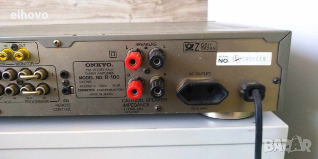 Ресивър Onkyo R-100, снимка 9 - Ресийвъри, усилватели, смесителни пултове - 42985530