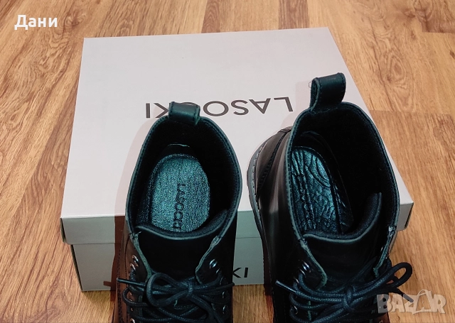 Мъжки боти Lasocki No 45 нови, снимка 4 - Мъжки боти - 52673735