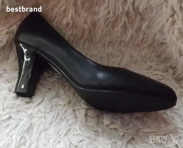 Дамски елегантни обувки на ток, от изкуствена кожа, код 38/39, снимка 5 - Дамски елегантни обувки - 47289269