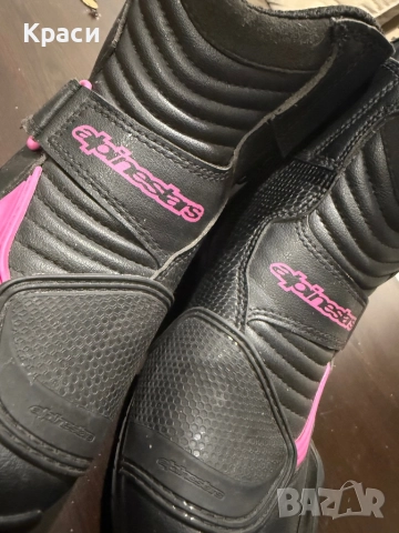 Дамски мото боти Alpinestars, снимка 5 - Аксесоари и консумативи - 52471276