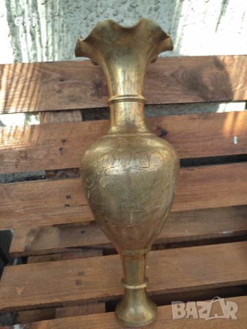 Огромна бронзова ваза, снимка 5 - Други ценни предмети - 35067500