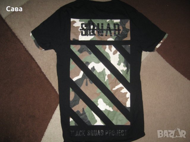 Тениски BLACK SQUAD, HOLLISTER   мъжки,М-Л, снимка 7 - Тениски - 36827180