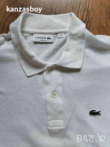 LACOSTE CLASSIC FIT - страхотна мъжка тениска ХЛ КАТО НОВА, снимка 3 - Тениски - 50448765