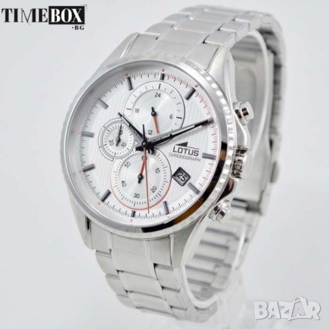 LOTUS Chronograph 18526/1 Sport Silver Steel. Нов мъжки часовник, снимка 1