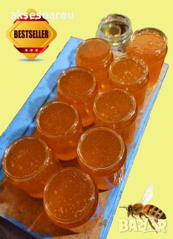 Продавам полифлорен пчелен мед букет 9 лв. на буркан 1 кг. с винтова капачка, снимка 16 - Пчелни продукти - 21270708