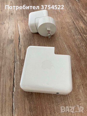 Оригинално Зарядно за MacBook, APPLE 220v Charger USB-C A1719 87w, Бял, снимка 6 - Лаптоп аксесоари - 43831449