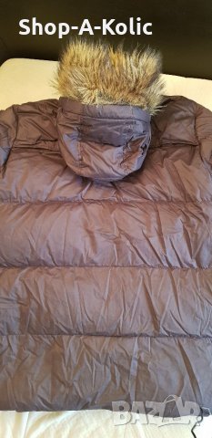 Original Vintage NAPAPIJRI GEOGRAPHIC Expedition Experience Winter Puffer Down Hooded Parka Jacket, снимка 6 - Якета - 35221588