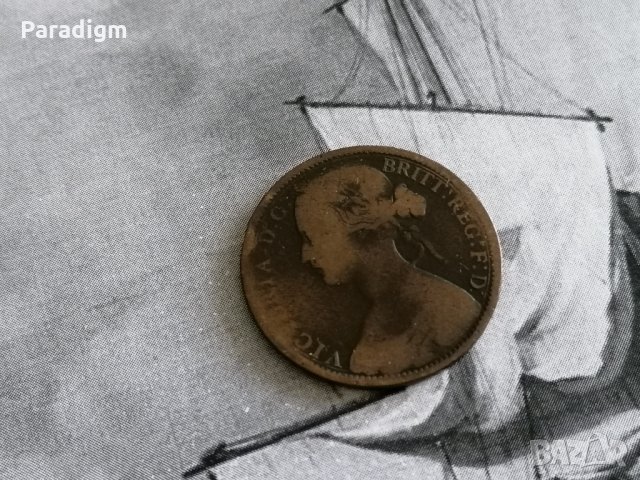 Монета - Великобритания - 1 пени | 1862г., снимка 2 - Нумизматика и бонистика - 28087329
