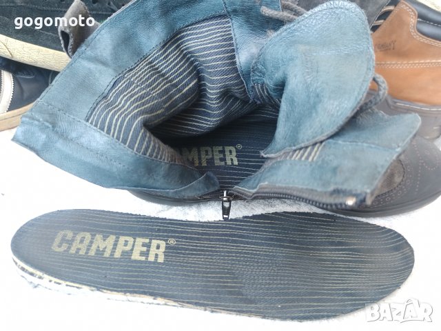 CAMPER® original, N- 43 , мъжки боти, кецове, 100% висококачествен естествен велур кожа, GOGOMOTO, снимка 1 - Мъжки боти - 43899366