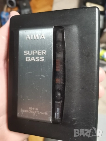 Музикален касетен плеър (WALKMEN) AIWA - made in Japan през 1983 г., снимка 2 - Аудиосистеми - 51716138