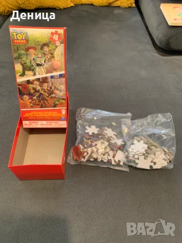 Комплект пъзели: Дървен на 3 нива плюс 2 броя пъзели "Toy Story", снимка 3 - Игри и пъзели - 49356737