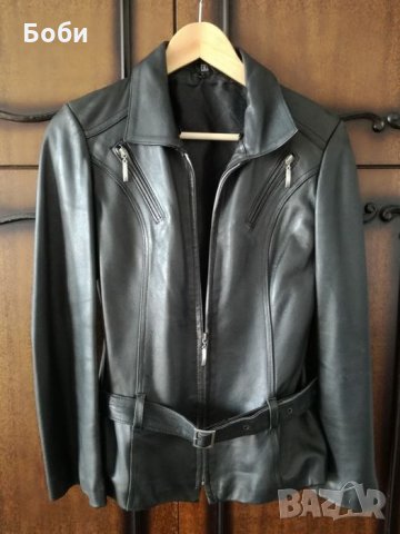 Дамско кожено яке, снимка 6 - Якета - 28262809