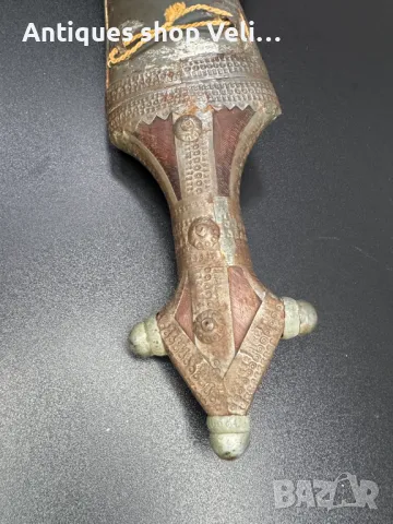 Арабска джамбия №6683, снимка 6 - Антикварни и старинни предмети - 49674529