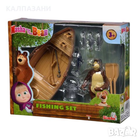 Маша и Mечока Игрален комплект Мечока с лодка 109306102