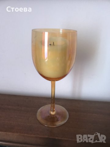 голяма чаша - свещник - налична, снимка 2 - Декорация за дома - 37992441