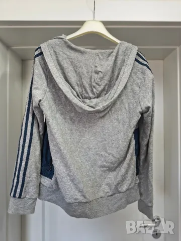 Сиво горнище - Adidas , снимка 4 - Суичъри - 48968749