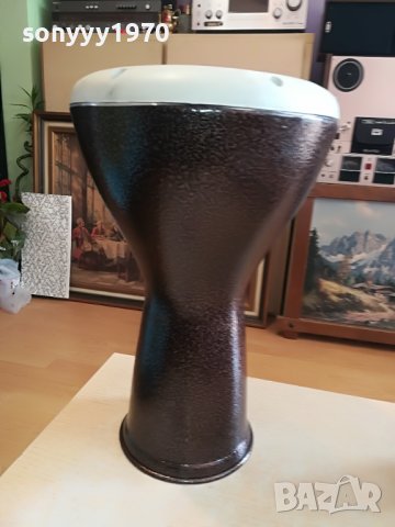 ТАРАМБУКА НОВА ГОЛЯМА КАФЯВ МЕТАЛИК 2603231522, снимка 6 - Ударни инструменти - 40140827