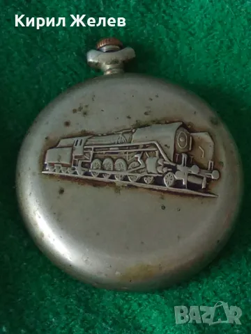 МЪЛНИЯ ВЛАК СДЕЛАНО в СССР Стар КОЛЕКЦИОНЕРСКИ РУСКИ ДЖОБЕН ЧАСОВНИК МОЛНИЯ ФУНКЦИОНИРАЩ 44002, снимка 18 - Джобни - 45011613