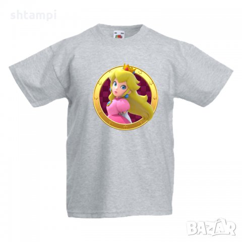 Детска тениска Супер Марио Princess Peach 1, снимка 4 - Детски тениски и потници - 33089233
