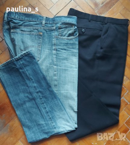 Мъжки вълнен панталон и зимни дънки / Германия / голям размер , снимка 1 - Панталони - 35092641