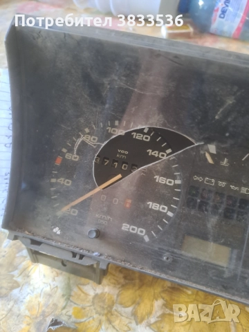 2буксов скоростомер със обортомер/ километражен уред за VW Golf / Jetta mk2 ДИЗЕЛ /, снимка 2 - Части - 51491283