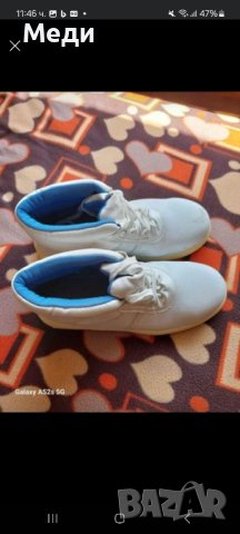 Работни обувки с метално бомбе черни и бяли, снимка 2 - Други - 43422800