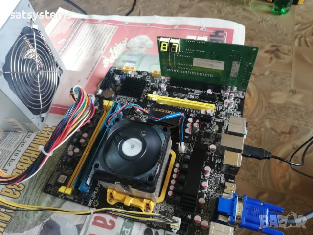 Дънна платка Foxconn A88GMX Socket AM3 CPU+FAN, снимка 10 - Дънни платки - 42959667