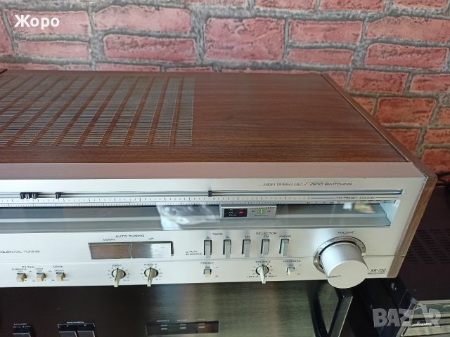 ⏯️С Клип! Trio Kenwood KR-730 monster receiver motorized radio search, снимка 9 - Ресийвъри, усилватели, смесителни пултове - 37913935