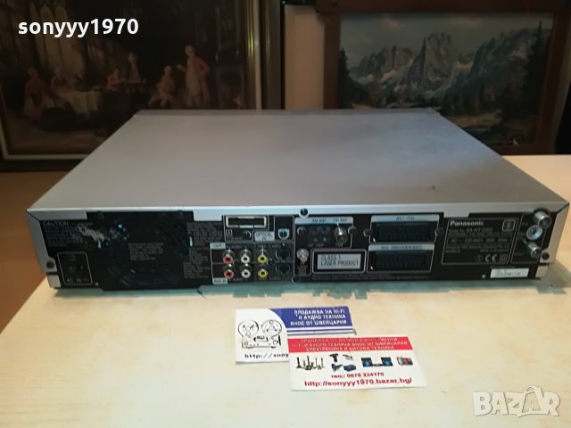 panasonic sa-ht1000 dvd recorder germany 0807211252, снимка 11 - Плейъри, домашно кино, прожектори - 33460513