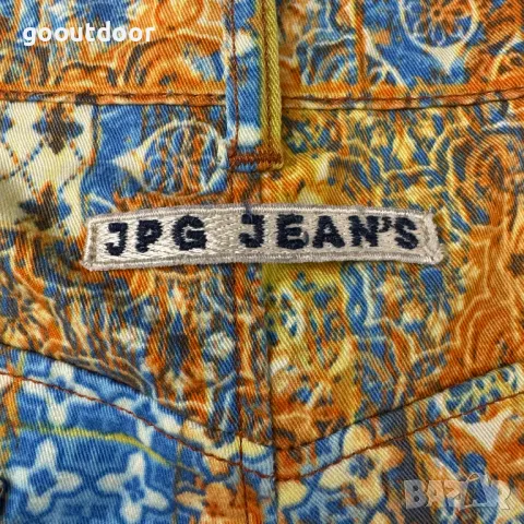 90s Jean Paul Gaultier принт дънки (31) , снимка 3 - Дънки - 49625427