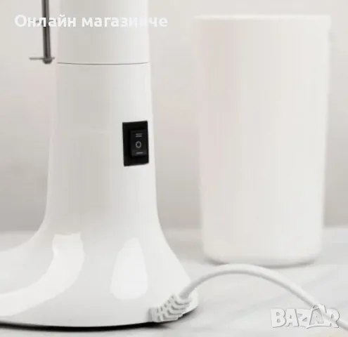 Миксер за фрапе, 100W,  450мл.мерителна чаша, Черен, бял, снимка 1 - Други - 47802525