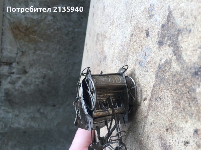 Бронзова миниатюра, снимка 4 - Антикварни и старинни предмети - 40366280