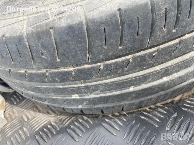 3 бр джанти с летни гуми 195/65/15 ц, снимка 1