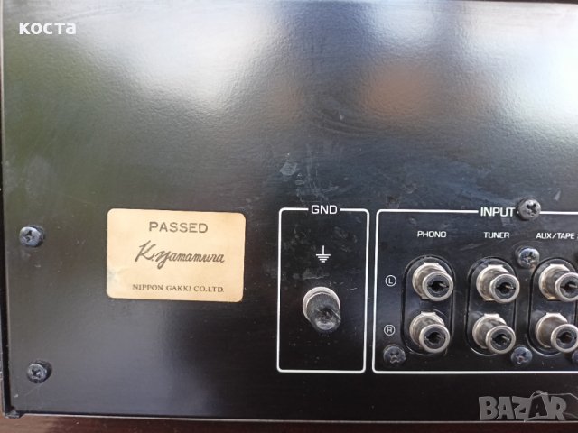 Yamaha CA-V 1, снимка 13 - Ресийвъри, усилватели, смесителни пултове - 37796125