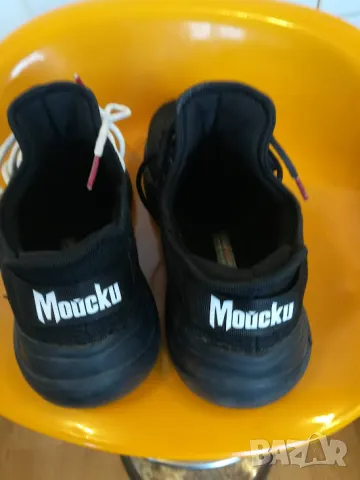 Мъжки маратонки MOISKI BR-01 Черен, снимка 4 - Маратонки - 50276921