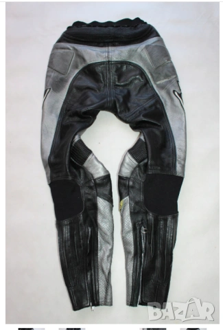 Мъжки кожени мото панталони POLO FLM  размер 56 XL-ХХЛ карбон . , снимка 5 - Панталони - 53420401