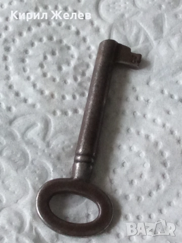 Стар ключ за врата 28409, снимка 2 - Антикварни и старинни предмети - 52580420