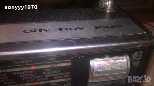 GRUNDIG CITY BOY 1000-РЕТРО КОЛЕКЦИЯ-ВНОС ХОЛАНДИЯ, снимка 7 - Радиокасетофони, транзистори - 27880110