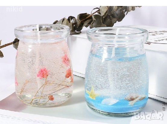 прозрачен Гел арт восък вакс за свещ желе вос желирани свещи, снимка 3 - Други - 38196969