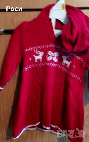 Коледни дрехи и обувки за момиченце различни размери, снимка 7 - Детски рокли и поли - 38576145