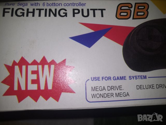 Японски Контролер- Джойстик за Сега Мега Драйв / Sega Mega Drive 2, снимка 2 - Аксесоари - 43733108