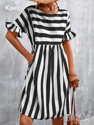 Ежедневна дамска рокля, снимка 6 - Рокли - 43450982