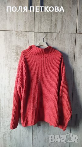 Пуловер широк свободен модел , снимка 3 - Блузи с дълъг ръкав и пуловери - 43265788