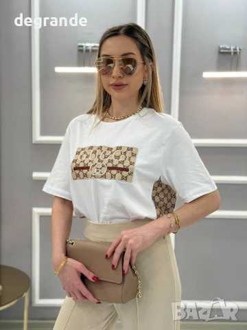 Уникален Модел Тениска Gucci, снимка 7 - Тениски - 53288779